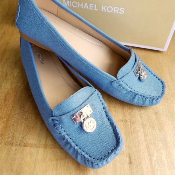 Michael Kors Shoes - Michael Kors Hamilton Loafer Blue Denim